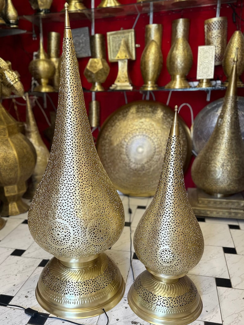 MOROCCAN FLOOR LAMP , LAARBI II