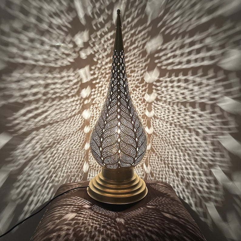 MOROCCAN TABLE & FLOOR LAMP , EYA