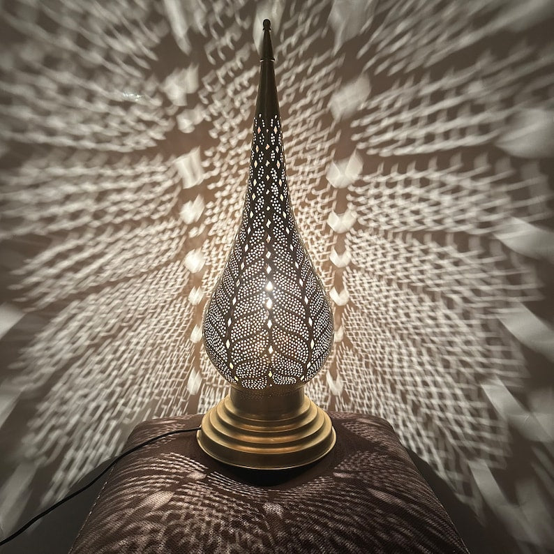 MOROCCAN TABLE & FLOOR LAMP , EYA