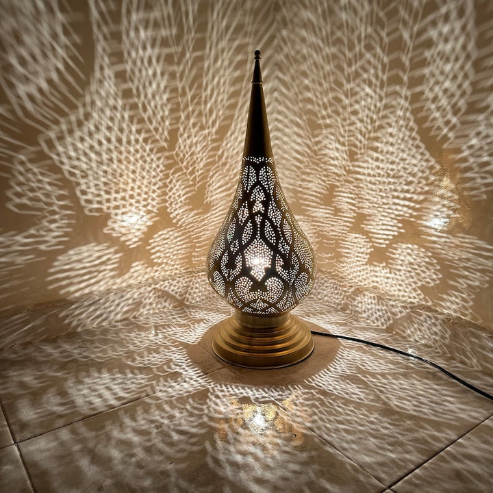 MOROCCAN TABLE & FLOOR LAMP , AMIRA