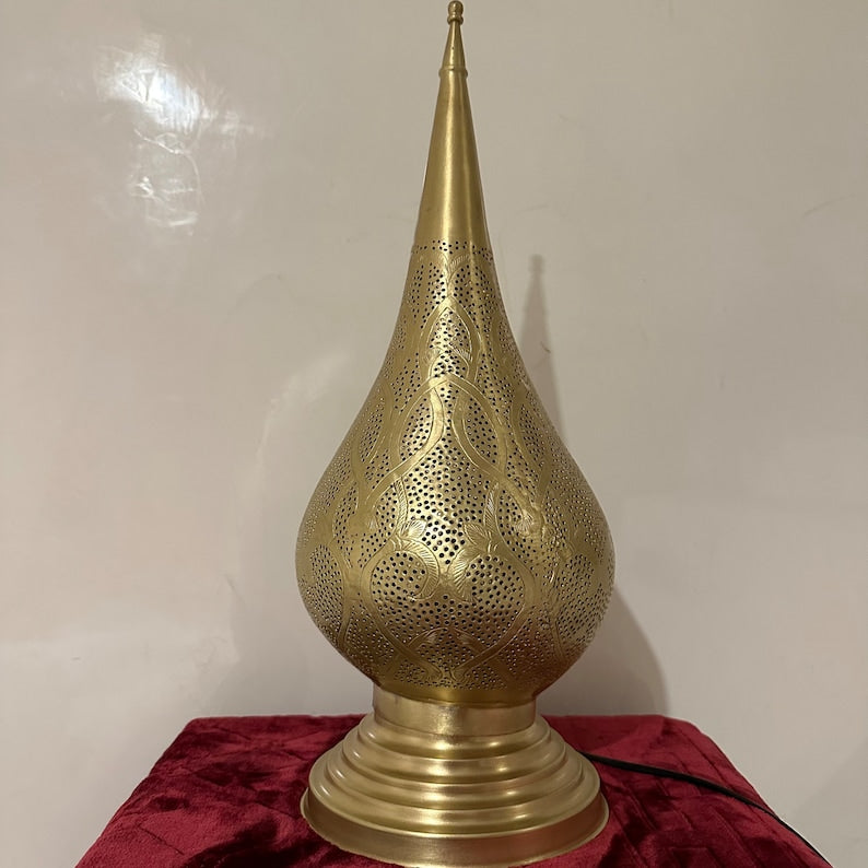 MOROCCAN TABLE & FLOOR LAMP , AMIRA