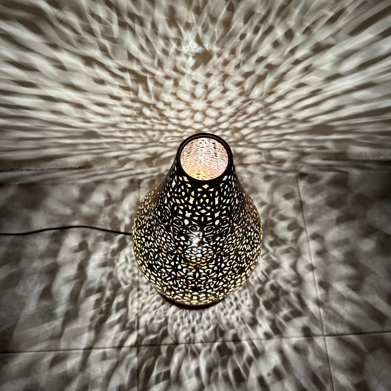 MOROCCAN TABLE & FLOOR LAMP , NOUR