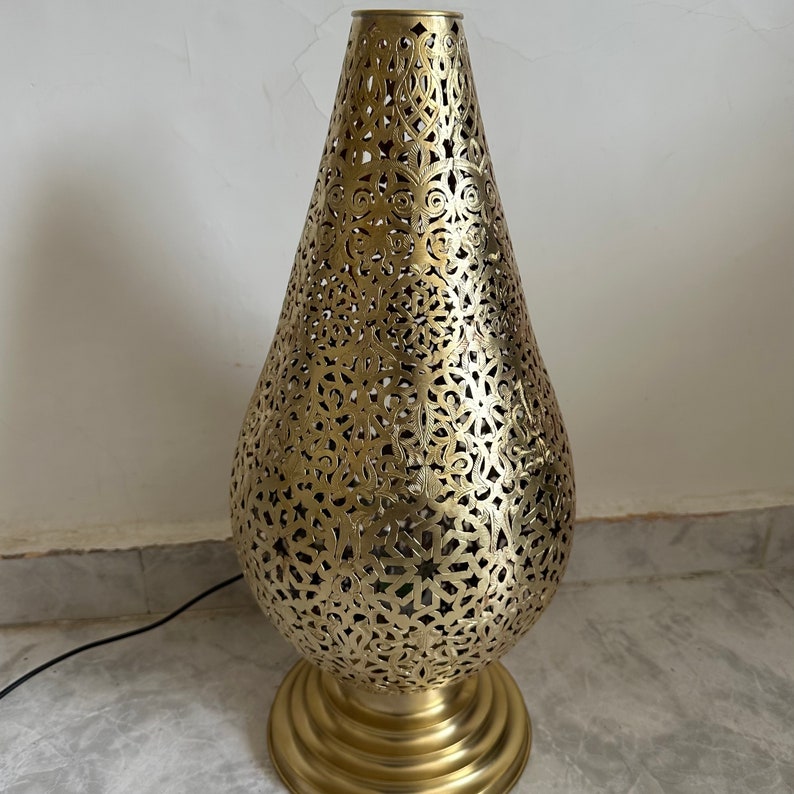 MOROCCAN TABLE & FLOOR LAMP , NOUR