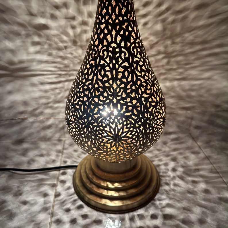 MOROCCAN TABLE & FLOOR LAMP , FAYZA