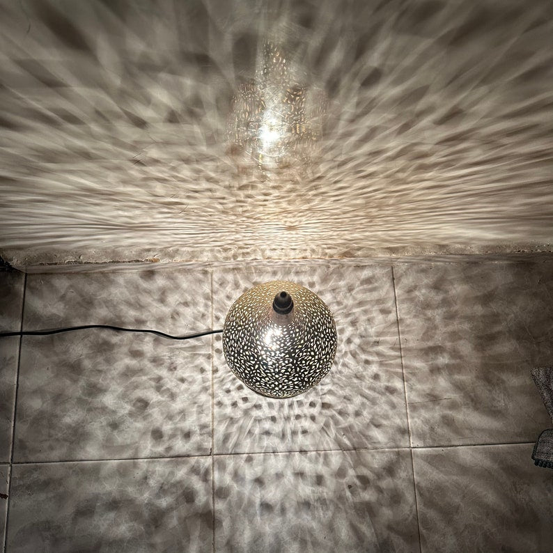 MOROCCAN TABLE & FLOOR LAMP , FAYZA