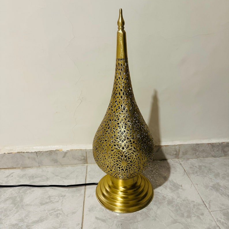 MOROCCAN TABLE & FLOOR LAMP , FAYZA
