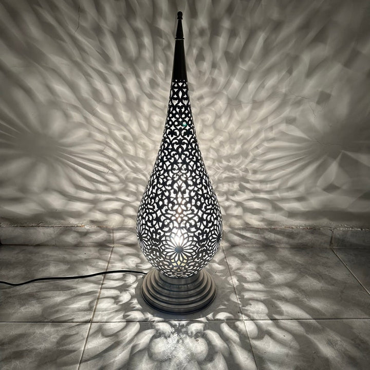 MOROCCAN TABLE & FLOOR LAMP , HILAL