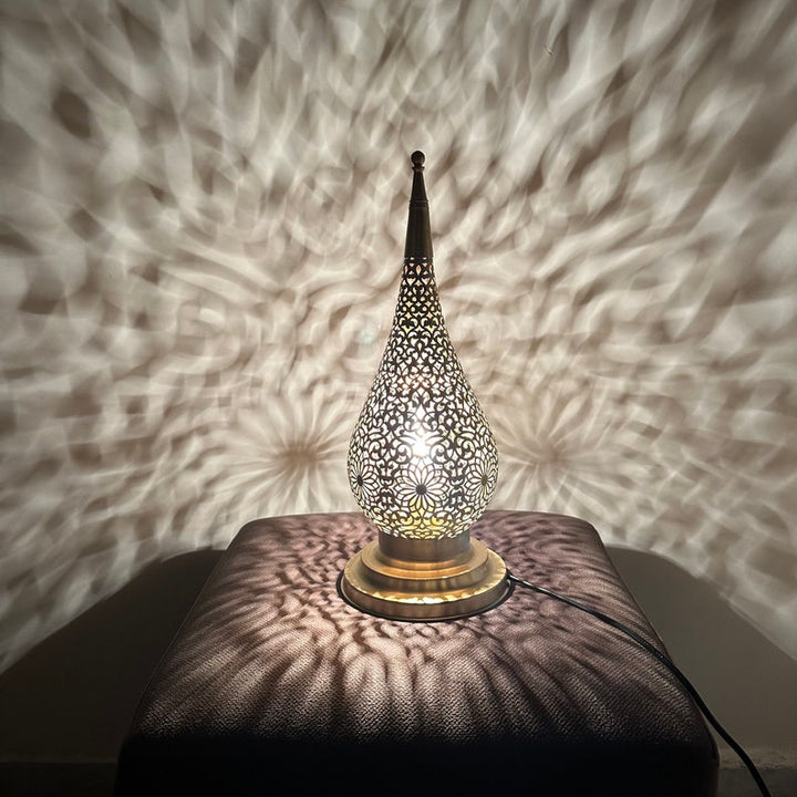 MOROCCAN TABLE & FLOOR LAMP , HILAL