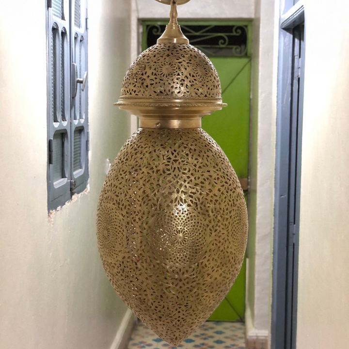 BRASS CEILING LIGHT , ALI