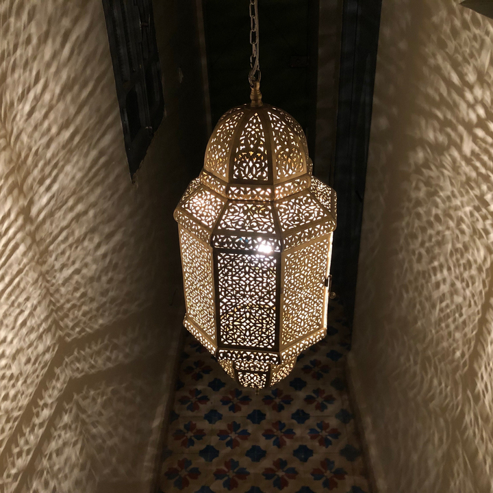 BRASS CEILING LIGHT , YOUNESS 2
