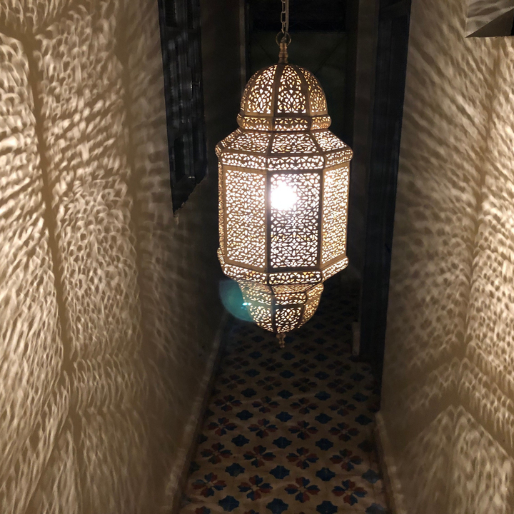 BRASS CEILING LIGHT , YOUNESS 2