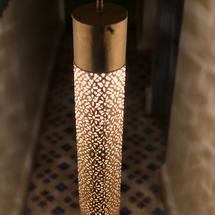 BRASS CEILING LIGHT , QADOUSS