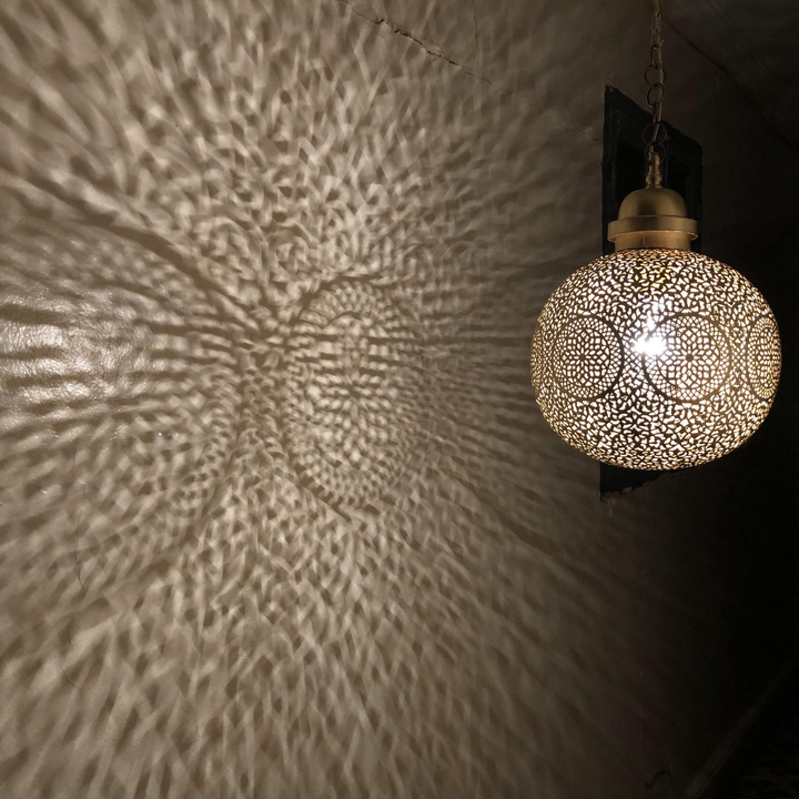 BRASS CEILING LIGHT , RANIA