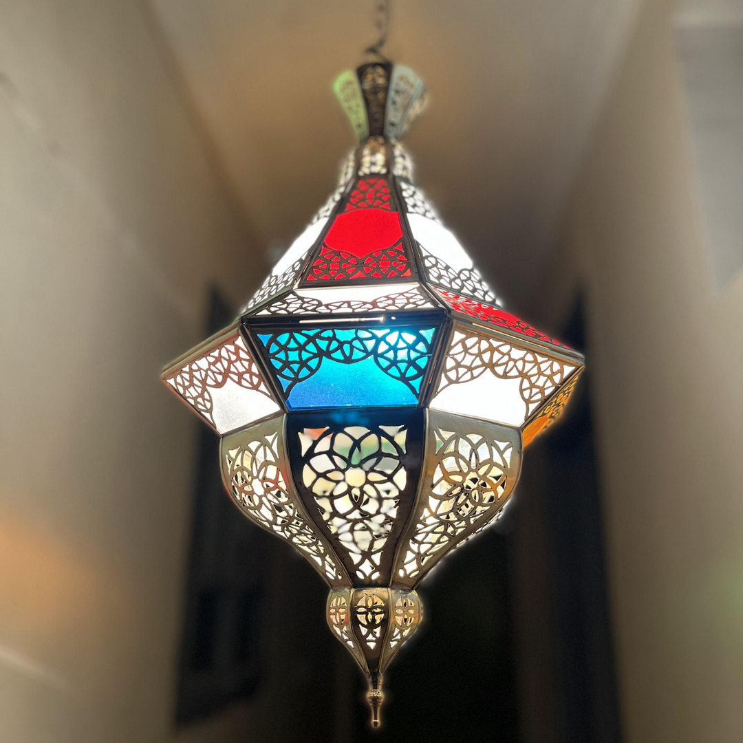 BRASS CEILING LIGHT , JAMAL