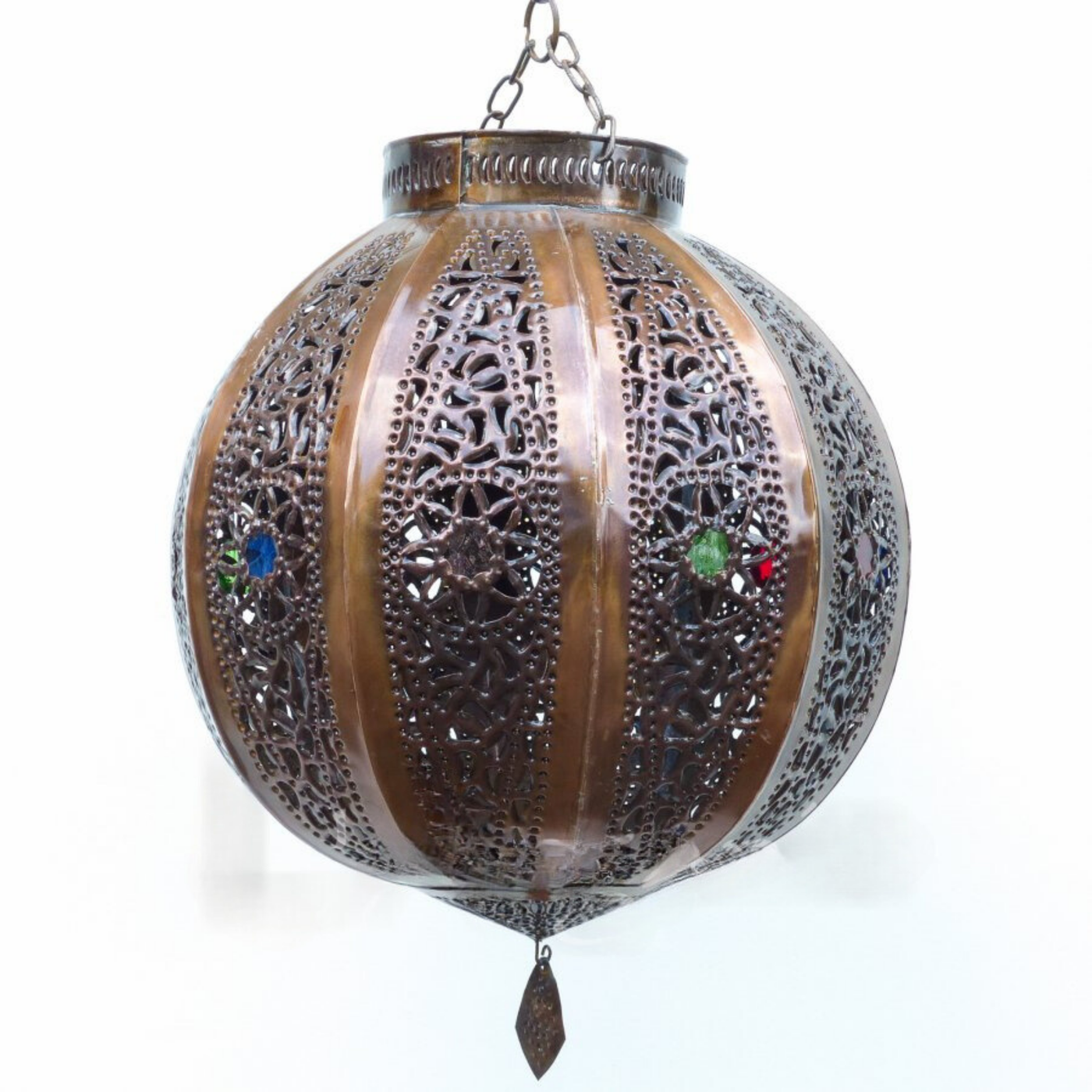 Sphere Pendant Lighting – Hand Engraved with Moroccan style - Luxury for Outdoor and Indoor Lighting Decor