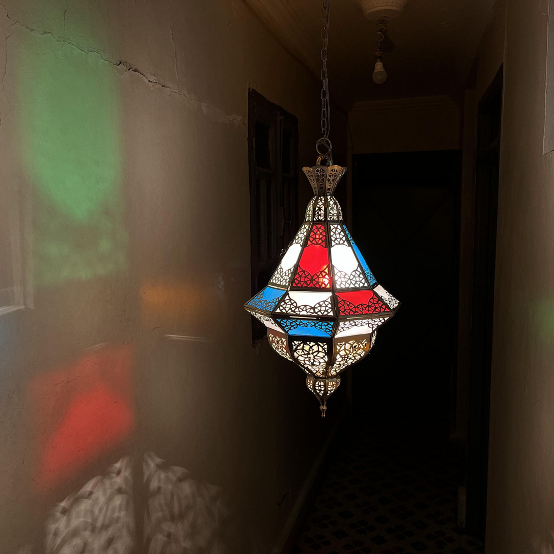 BRASS CEILING LIGHT , JAMAL