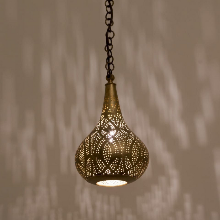 BRASS CEILING LIGHT , ANAS