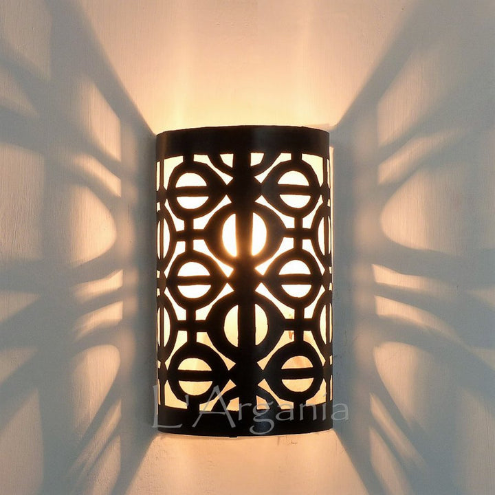 IRON WALL SCONCES, RANEEM