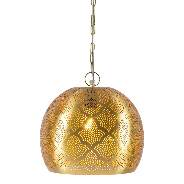 BRASS CEILING LIGHT , SANA