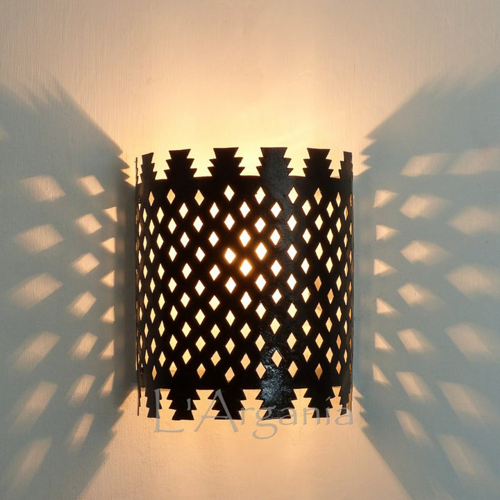 IRON WALL SCONCES, SALWA