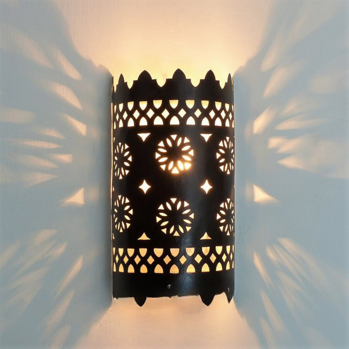 IRON WALL SCONCES, CASTLE