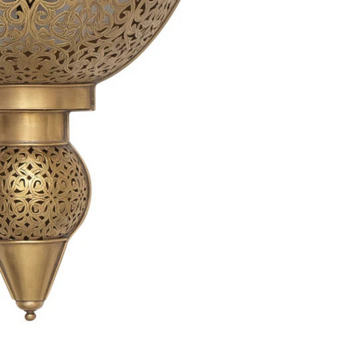 BRASS WALL SCONCE, NOURA