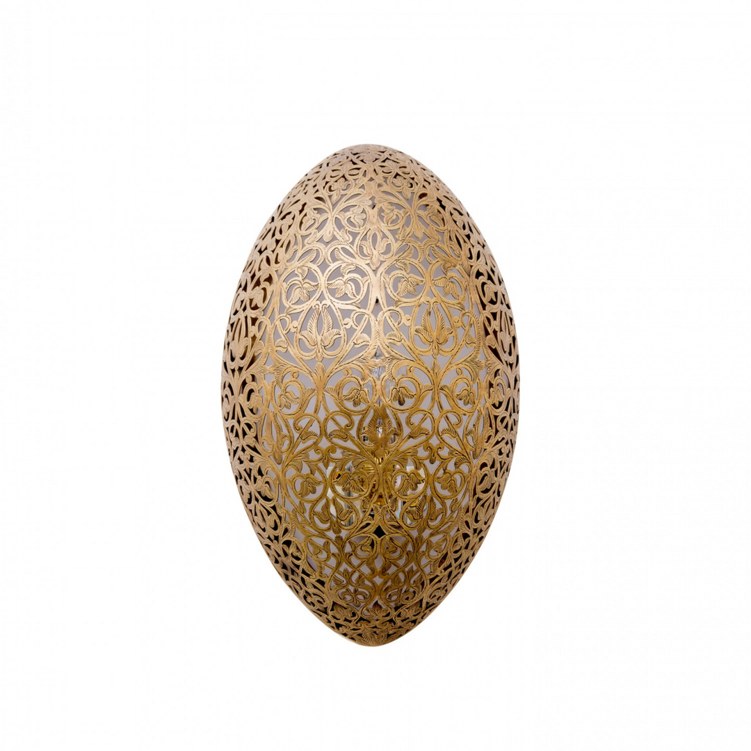 BRASS WALL SCONCE, DAREEN