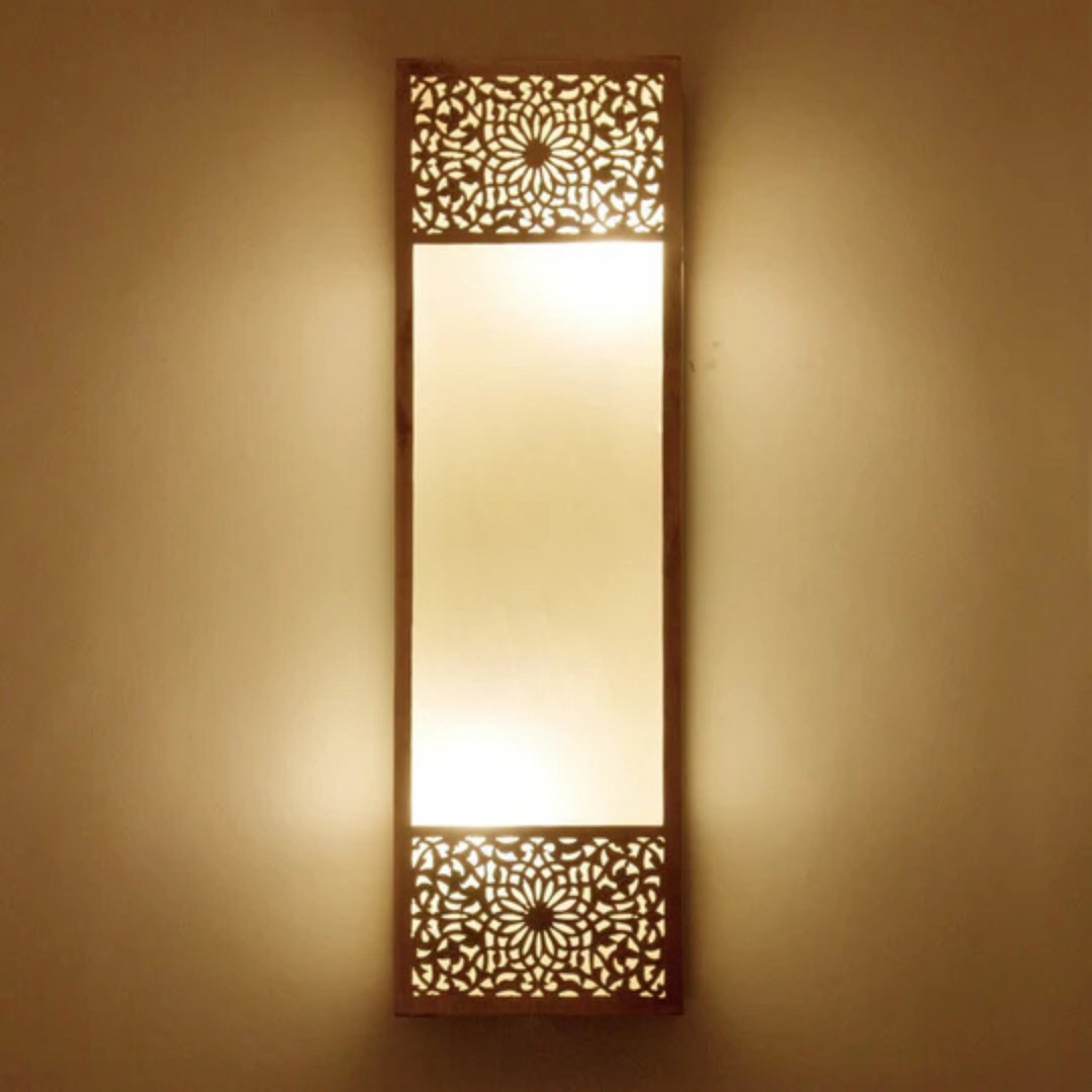 BRASS WALL SCONCE, JAAJ