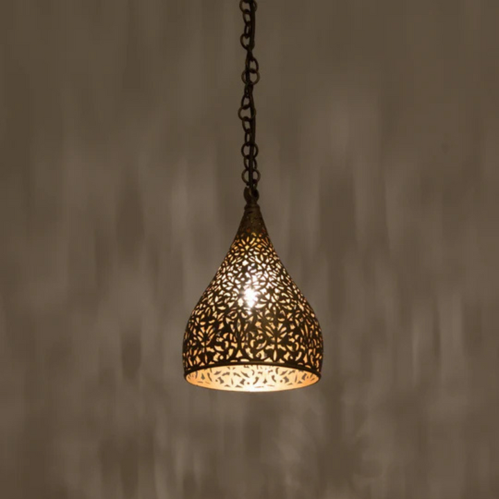 BRASS CEILING LIGHT , ZARA