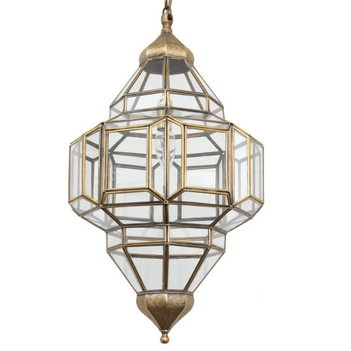 GEOMETRIC GLASS LAMPS, AAYEL