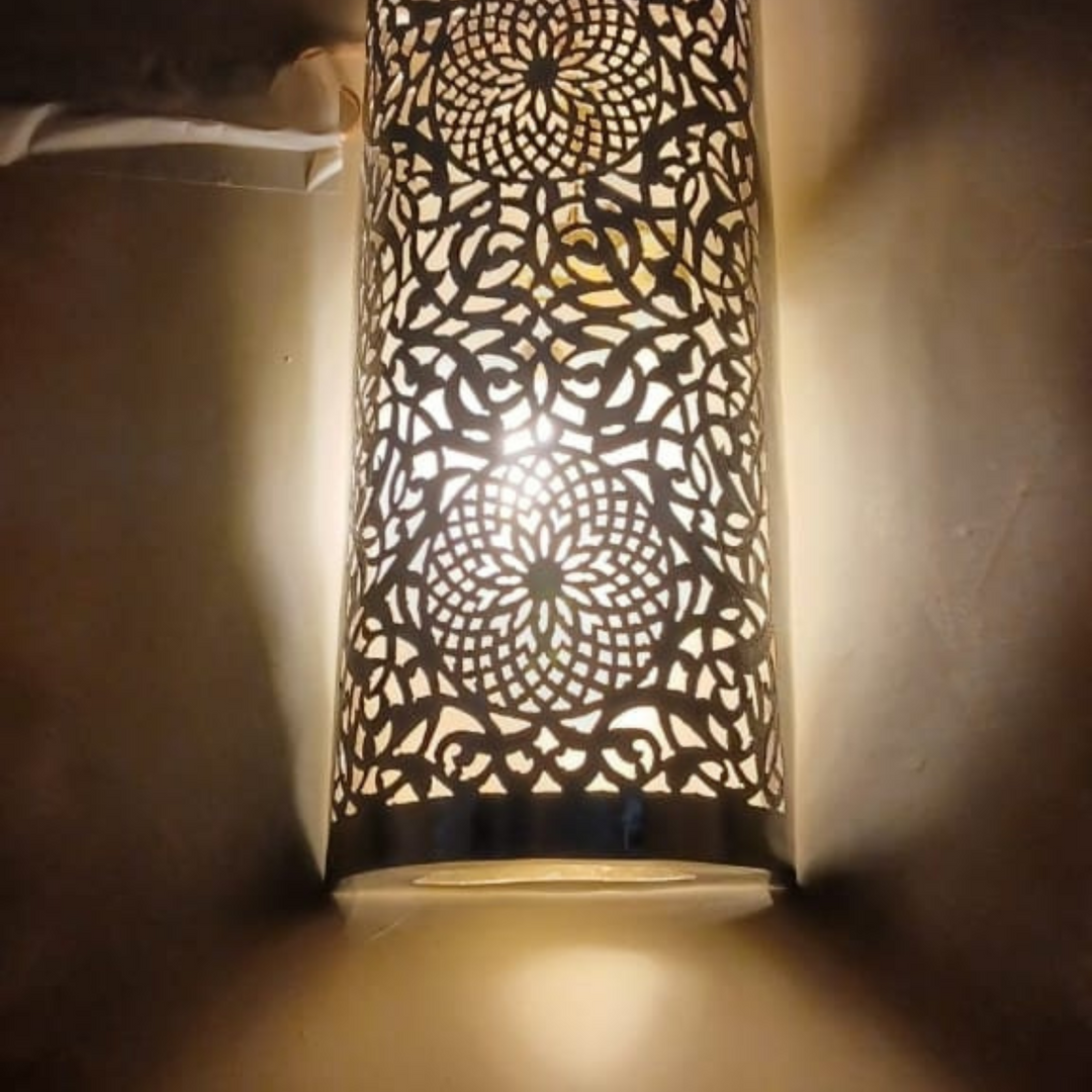 BRASS WALL SCONCE, BAKIR