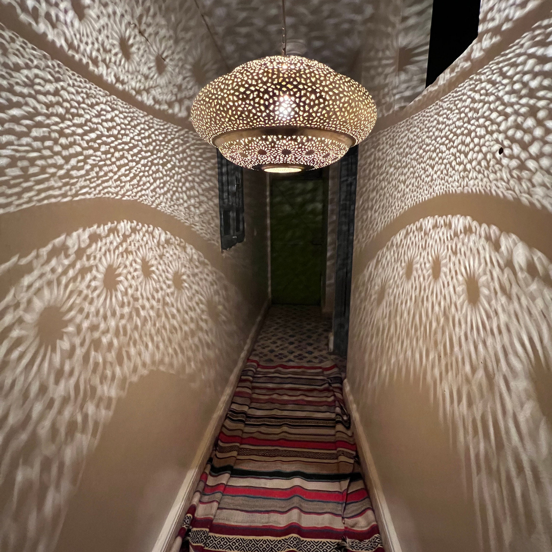 BRASS CEILING LIGHT , FAYZA