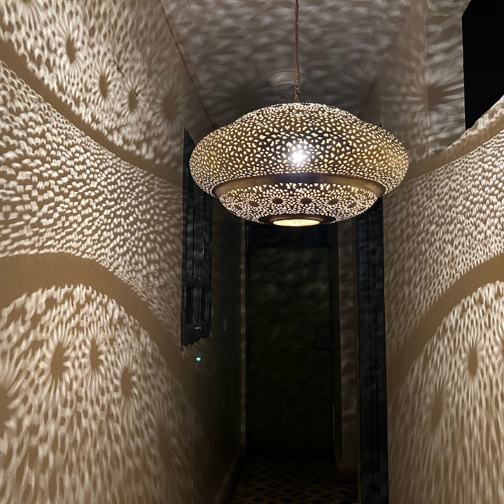 BRASS CEILING LIGHT , FAYZA