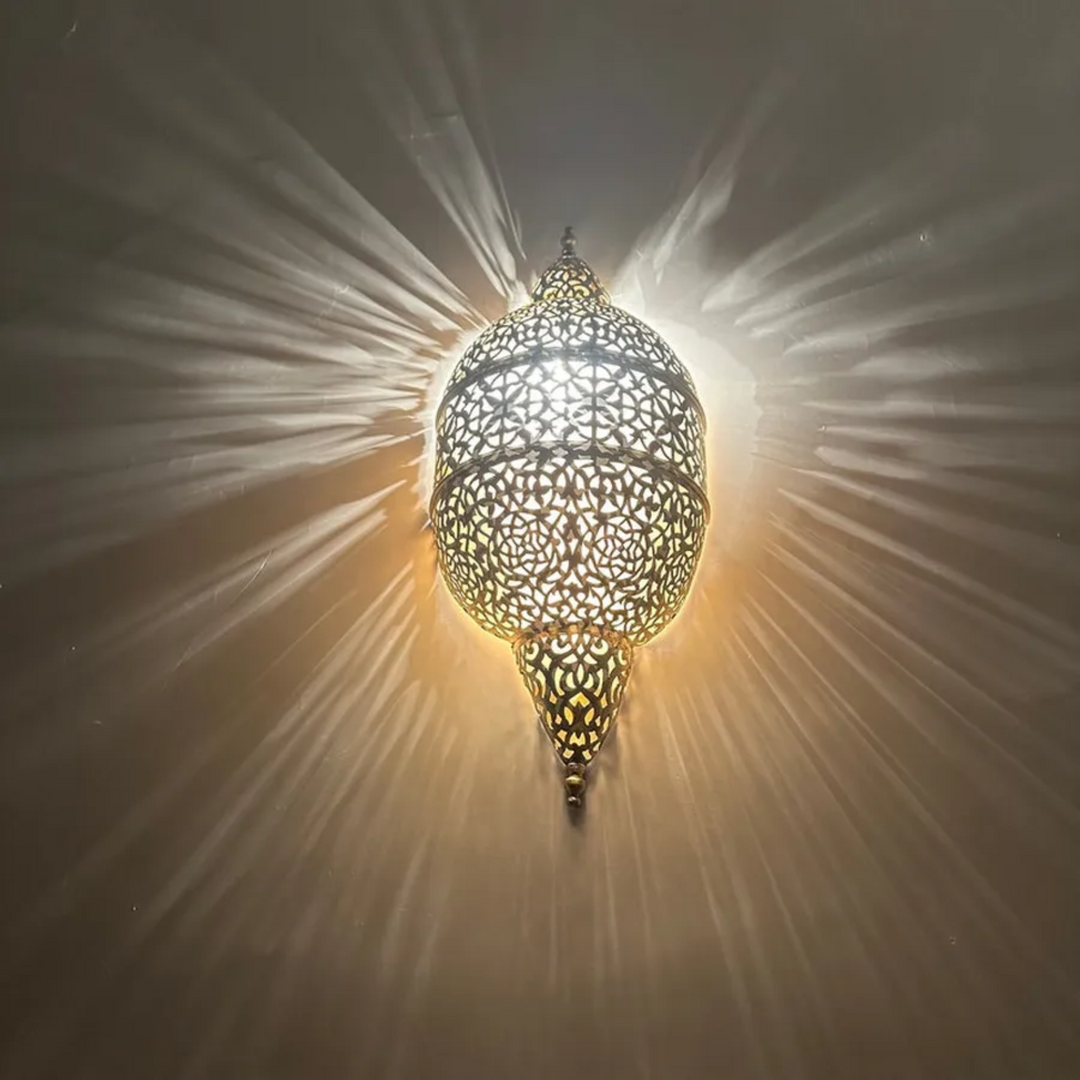 BRASS WALL SCONCE, RABIA