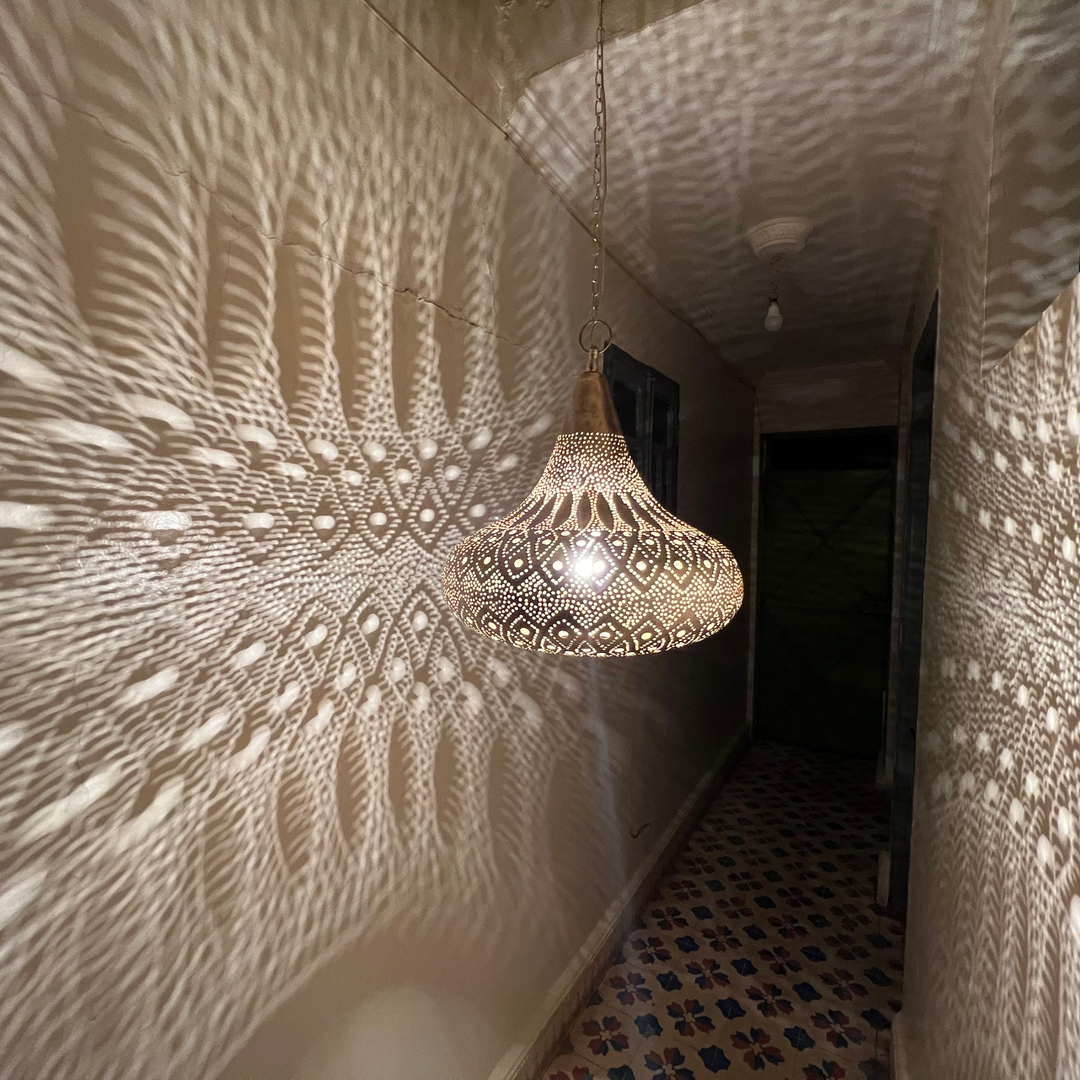 BRASS CEILING LIGHT , TERBOCH