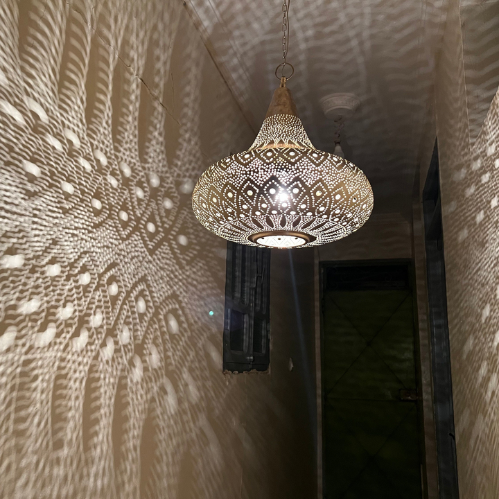 BRASS CEILING LIGHT , TERBOCH