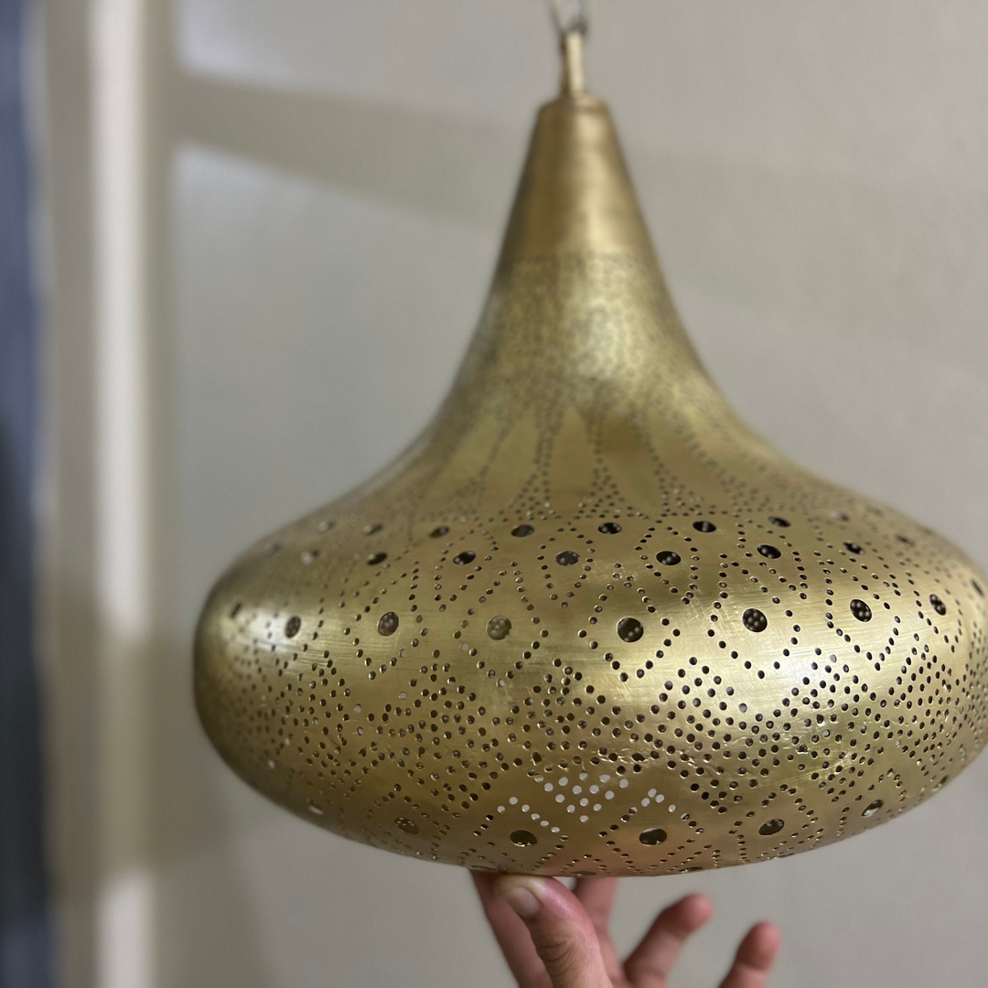 BRASS CEILING LIGHT , TERBOCH