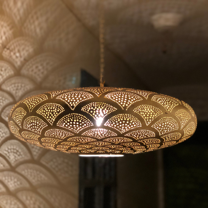 BRASS CEILING LIGHT , NABIL