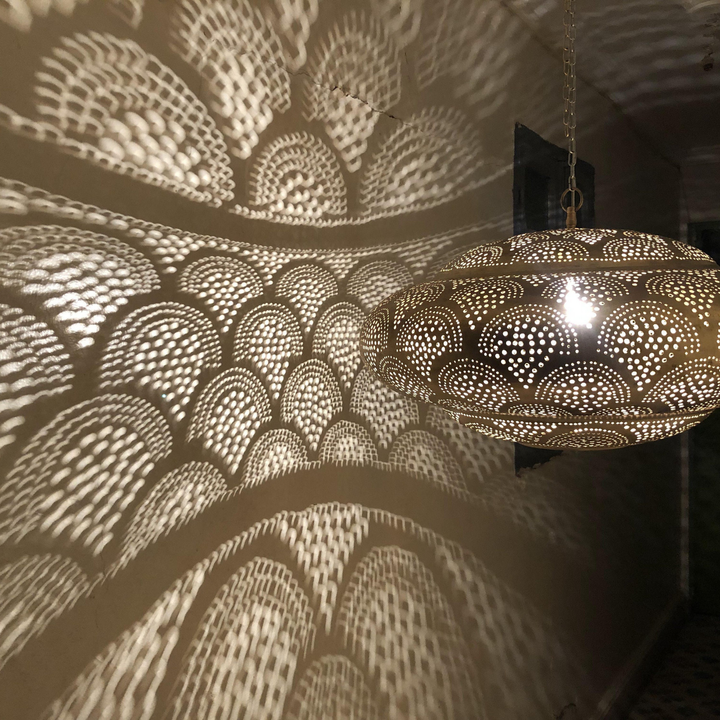 BRASS CEILING LIGHT , BASMA