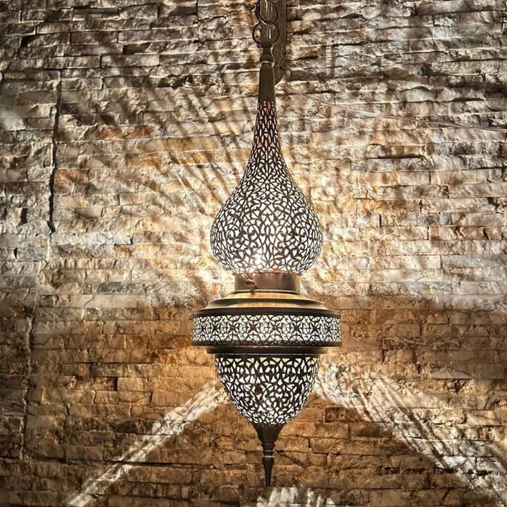 BRASS WALL SCONCE, AYDA