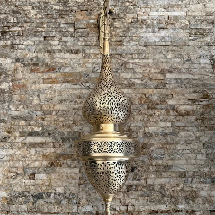 BRASS WALL SCONCE, AYDA