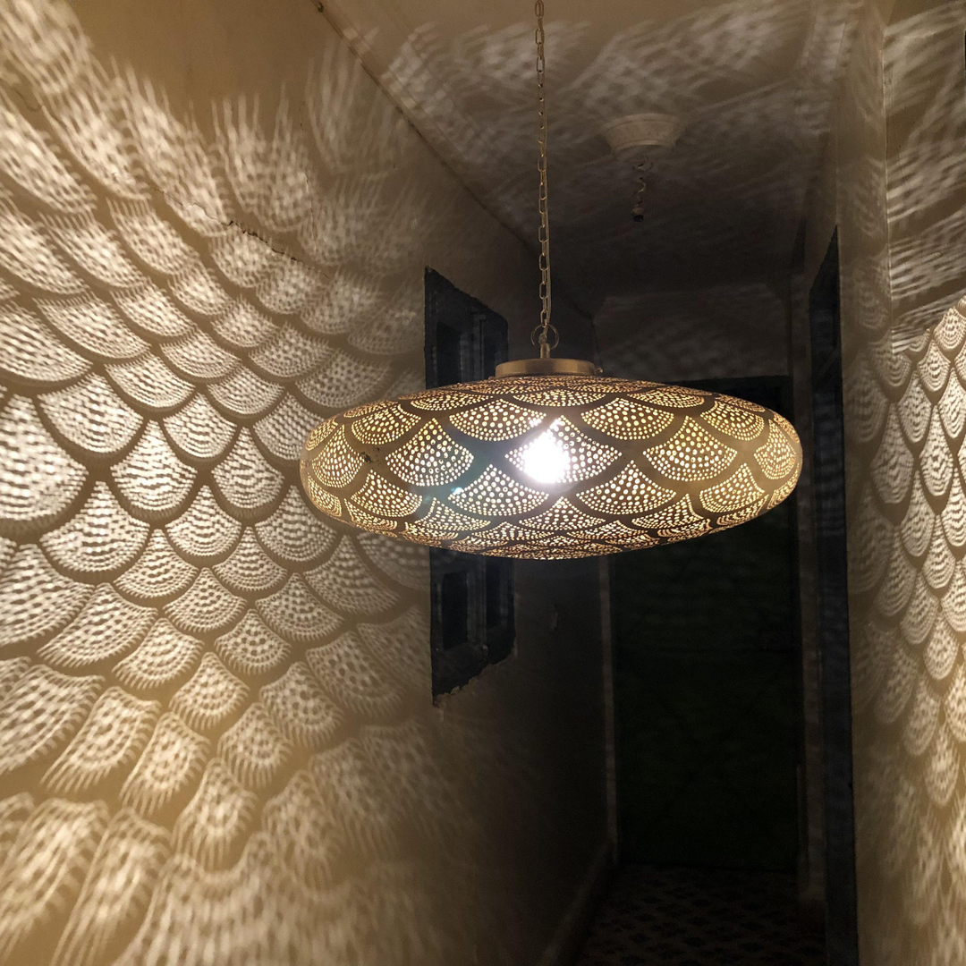BRASS CEILING LIGHT , RIM