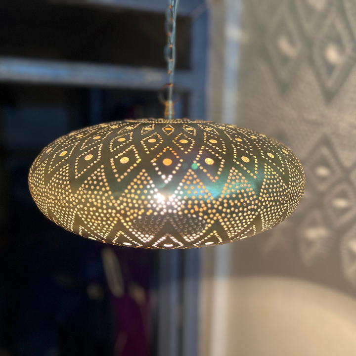 BRASS CEILING LIGHT , FARAH