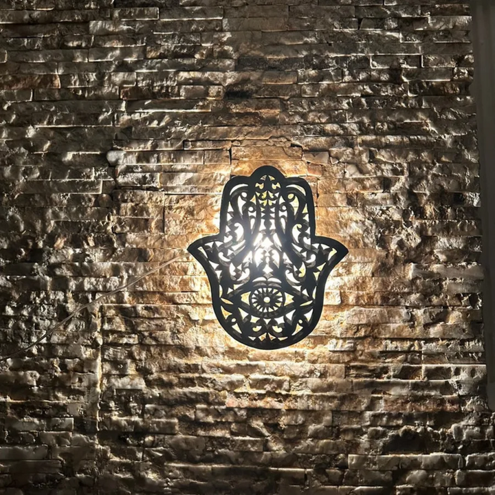 BRASS WALL SCONCE, KHEMISSA