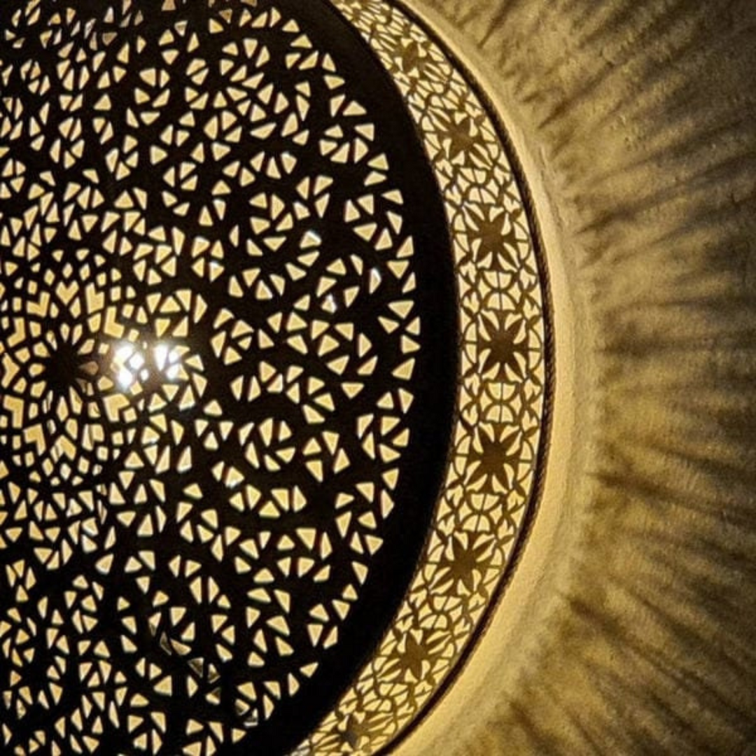 BRASS WALL SCONCE, ZWINA