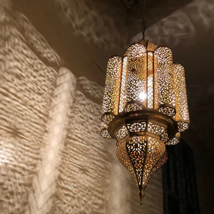 BRASS CEILING LIGHT , SAFAE 2
