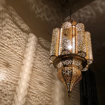 Artisan Moroccan Chandeliers – Stunning Brass in Diverse Colors.