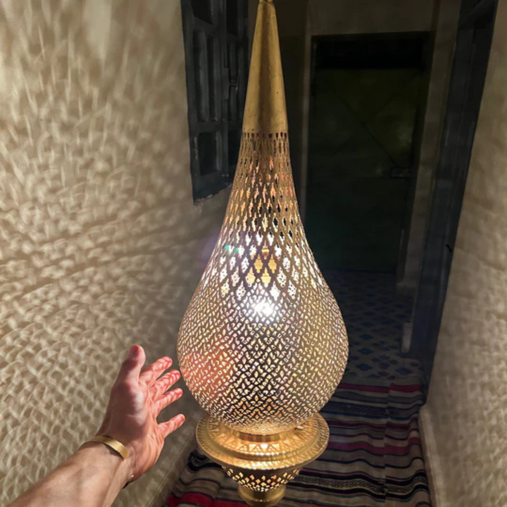 BRASS CEILING LIGHT , AMAL