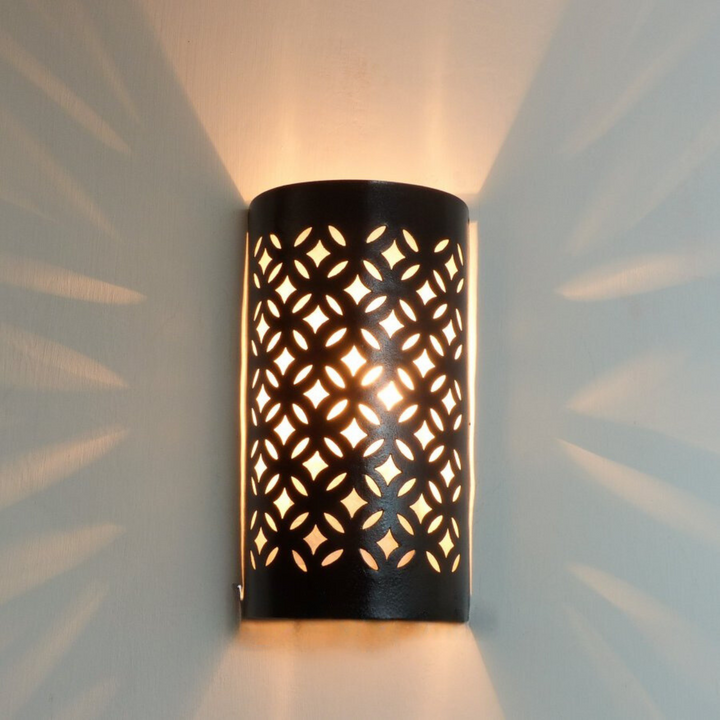 IRON WALL SCONCES, AJMAL