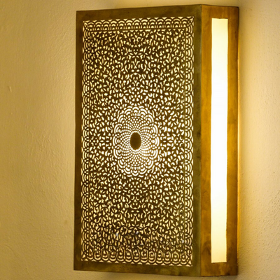 Moroccan Lampshade Ready to use, Wall Sconces Lamp, Arabian Style - Ideal For Home Decoration & Business Decoration